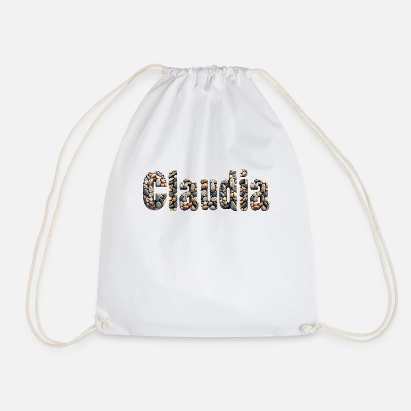 Claudia - Turnbeutel - Weiß
