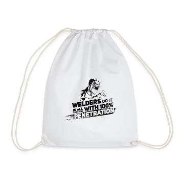 Soudeur soudeur - Sac de sport léger - blanc - Devant