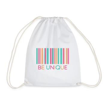 Code à barres unique LGBT Unique - Sac de sport léger - blanc - Devant