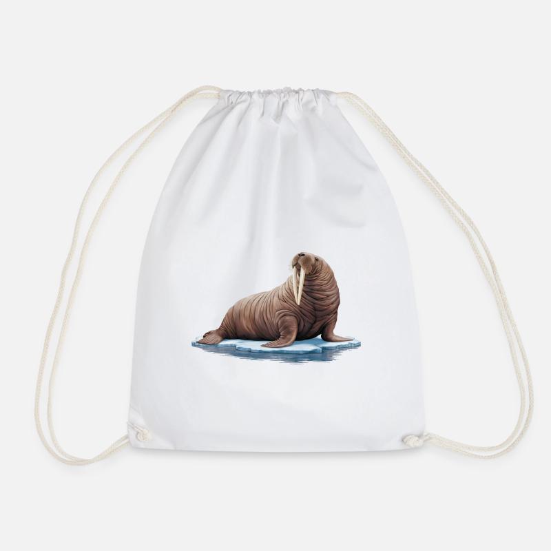 Walrus Walruses - Sac de sport léger - blanc