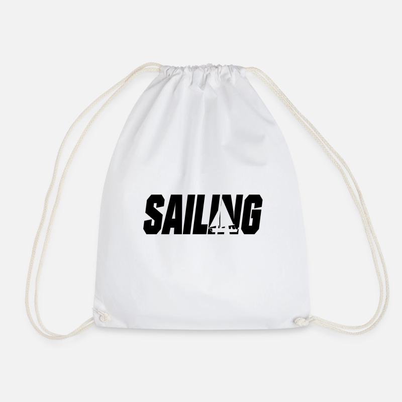 Sailing - Turnbeutel - Weiß