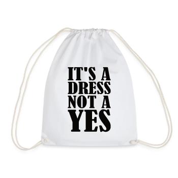 Woman power emancipation feminism - Drawstring Bag - white - Front