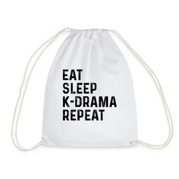 K-Drama Kdrama Corée du Sud Hallyu K-Drama - Sac de sport léger - blanc - Devant