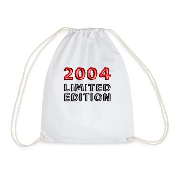 2004 Édition Limitée Anniversaire Cadeau Femme Mari - Sac de sport léger - blanc - Devant