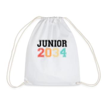 Junior 2034 Rétro Vintage - Sac de sport léger - blanc - Devant