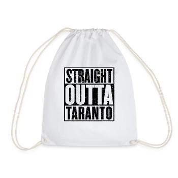 Direkt Outta Taranto - Turnbeutel - Weiß - Vorne