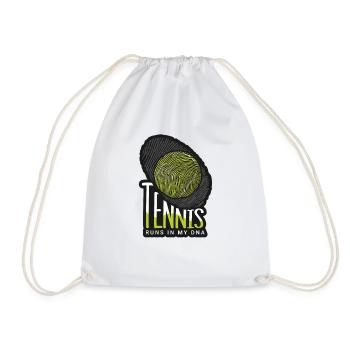 Joueur de tennis présent Tennis Club Coach Sport - Sac de sport léger - blanc - Devant