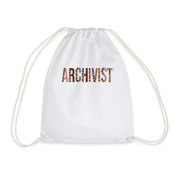 Archiviste - Sac de sport léger - blanc - Devant