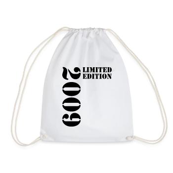 2009 Édition Limitée Anniversaire Cadeau Femme Mari - Sac de sport léger - blanc - Devant