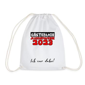 Jugendweihe 2023 Gästebuch Mädchen Jungen Fun Deko - Turnbeutel - Weiß - Vorne