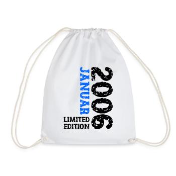 2006 Janvier Édition Limitée Déco Tenue D’anniversaire - Sac de sport léger - blanc - Devant