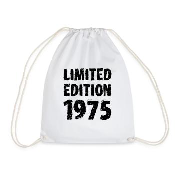 1975 édition limitée anniversaire cadeau femme mari - Sac de sport léger - blanc - Devant