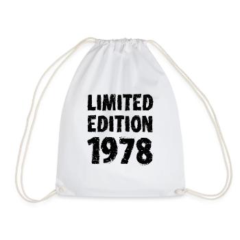 1978 édition limitée cadeau d’anniversaire femme mari - Sac de sport léger - blanc - Devant