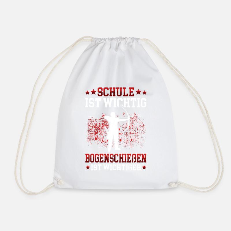 Bogenschießen wichtiger Bogenschütze Bogenschützen - Turnbeutel - Weiß