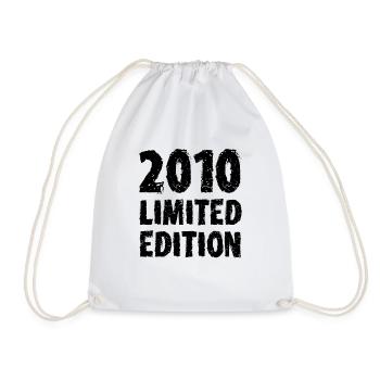 2010 Édition Limitée Anniversaire Cadeau Femme Mari - Sac de sport léger - blanc - Devant