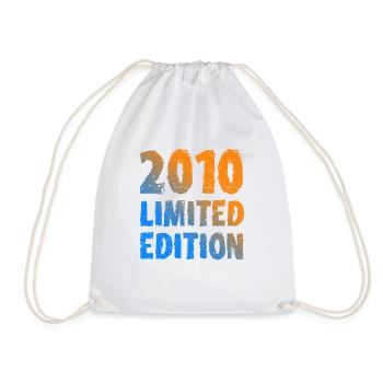 2010 Édition Limitée Anniversaire Cadeau Femme Mari - Sac de sport léger - blanc - Devant