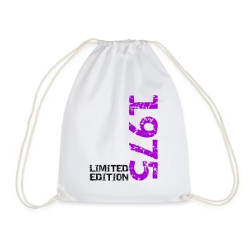 1975 édition limitée anniversaire cadeau femme mari - Sac de sport léger - blanc - Devant