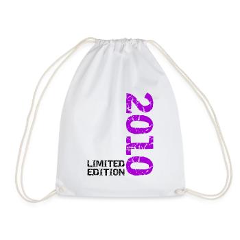 2010 Édition Limitée Anniversaire Cadeau Femme Mari - Sac de sport léger - blanc - Devant