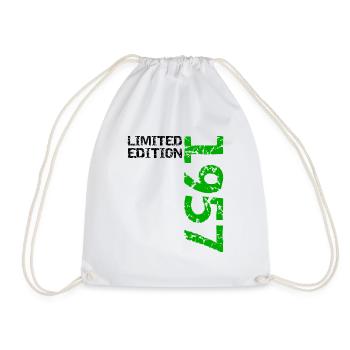 1957 édition limitée anniversaire cadeau femme mari - Sac de sport léger - blanc - Devant