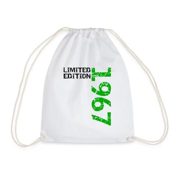 1967 édition limitée cadeau d’anniversaire femme mari - Sac de sport léger - blanc - Devant