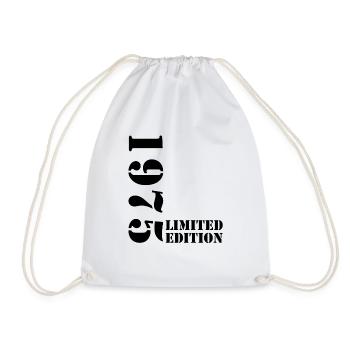 1975 édition limitée anniversaire cadeau femme mari - Sac de sport léger - blanc - Devant