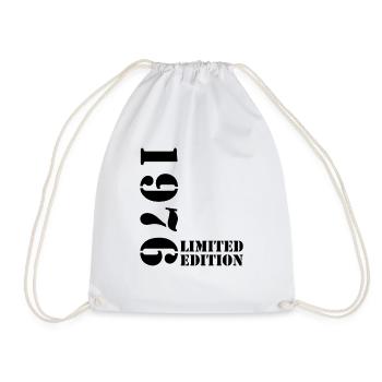 1976 Limited Edition Birthday Gift Wife Husband - Drawstring Bag - white - Front