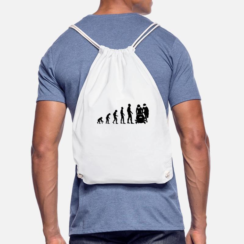 Bobsleigh Evolution Bobsleighing Bobsleigh Gift Drawstring Bag
