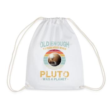 Les planètes du système solaire assez vieilles pour la science de Pluton - Sac de sport léger - blanc - Devant