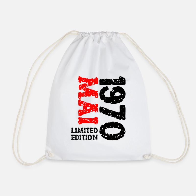 1970 Mai Limited Edition Geburtstag Geschenk - Turnbeutel - Weiß