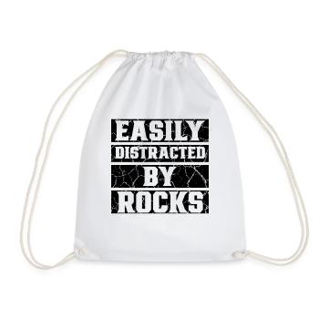 Geology Student Geologist - Drawstring Bag - white - Front
