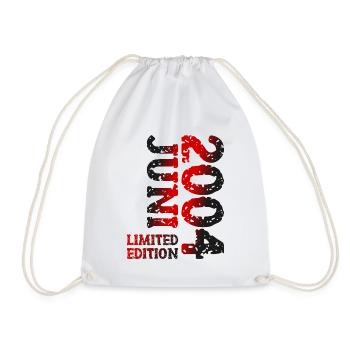 Cadeau d'anniversaire en édition limitée de juin 2004 - Sac de sport léger - blanc - Devant