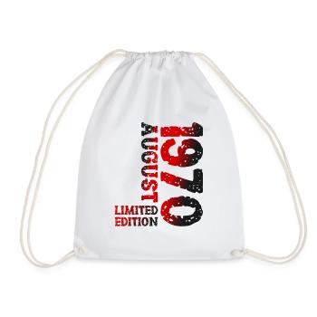 1970 Août Édition Limitée 53e Tenue d’anniversaire - Sac de sport léger - blanc - Devant
