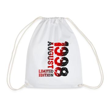 1998 Août Édition Limitée 25e Tenue d’anniversaire - Sac de sport léger - blanc - Devant