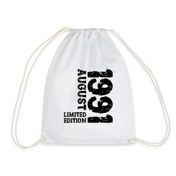1991 Août Édition Limitée 32e Tenue d’anniversaire - Sac de sport léger - blanc - Devant