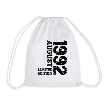 1992 Août Édition Limitée 31e Tenue d’anniversaire - Sac de sport léger - blanc - Devant