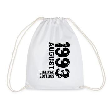 1993 Août Édition Limitée 30e Tenue d’anniversaire - Sac de sport léger - blanc - Devant