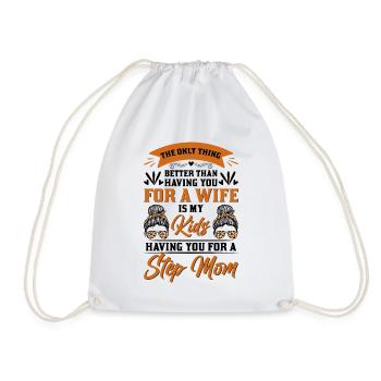 Fête des belles-mères Belle-mère Mère - Sac de sport léger - blanc - Devant