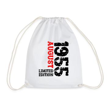 1955 Août Édition Limitée 68e Tenue d’anniversaire - Sac de sport léger - blanc - Devant