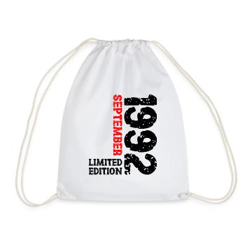 1992 Septembre Edition Limitée 31e Décoration Anniversaire - Sac de sport léger - blanc - Devant