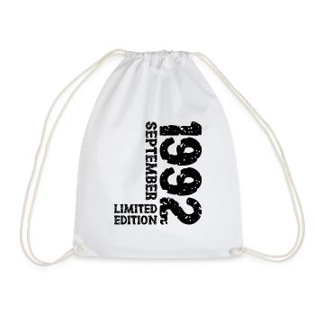 1992 Septembre Edition Limitée 31e Décoration Anniversaire - Sac de sport léger - blanc - Devant
