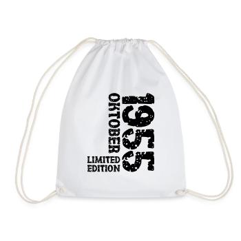 1955 octobre Limited Edition 68e anniversaire décoration - Sac de sport léger - blanc - Devant