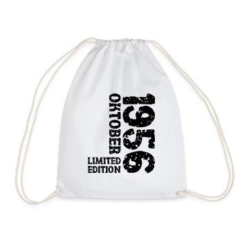 1956 octobre Limited Edition 67e anniversaire décoration - Sac de sport léger - blanc - Devant