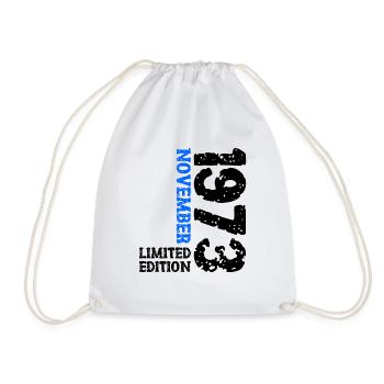 1973 novembre édition limitée 50e anniversaire décoration - Sac de sport léger - blanc - Devant