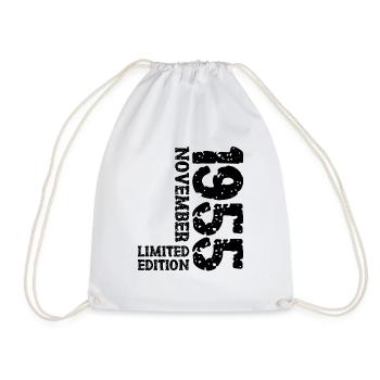 1955 novembre édition limitée 68e anniversaire décoration - Sac de sport léger - blanc - Devant