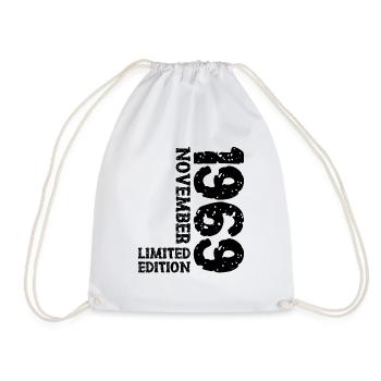 1969 Novembre Édition Limitée 54ème Anniversaire Décoration - Sac de sport léger - blanc - Devant
