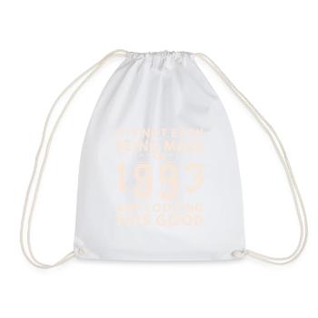 made in 1993 and looking this good - Drawstring Bag - white - Front