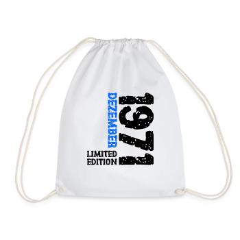 1971 décembre édition limitée 52e anniversaire décoration - Sac de sport léger - blanc - Devant