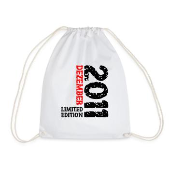 2011 Décembre Édition Limitée 12e Anniversaire Décoration - Sac de sport léger - blanc - Devant