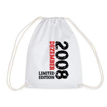 2008 Décembre Édition Limitée 15e Anniversaire Décoration - Sac de sport léger - blanc - Devant