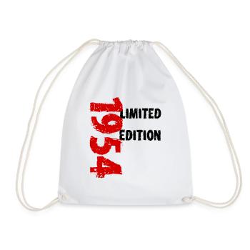 1954 édition limitée cadeau d’anniversaire femme mari - Sac de sport léger - blanc - Devant